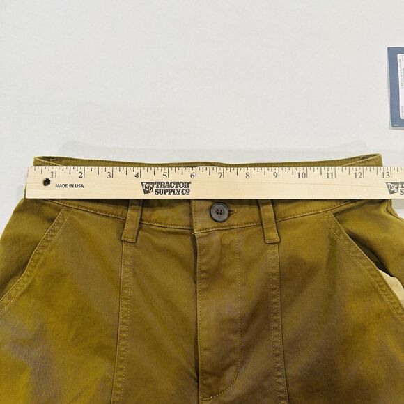 Universal Thread Cargo Pants Size 4/S Green Weathered Cargo Relaxed Button Fly - Picture 6 of 7